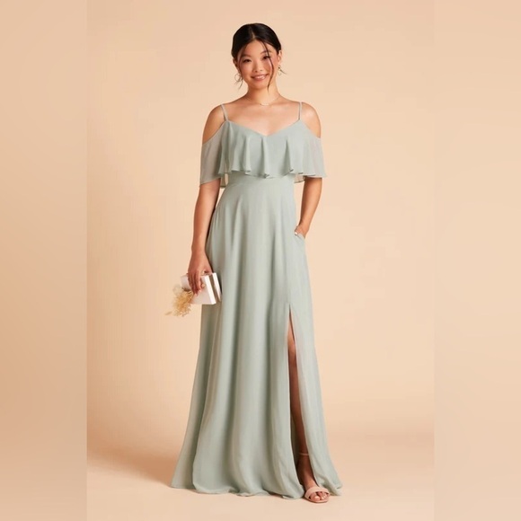NWT Birdy Grey Jane Convertible Dress in Chiffon Sage - Picture 1 of 7